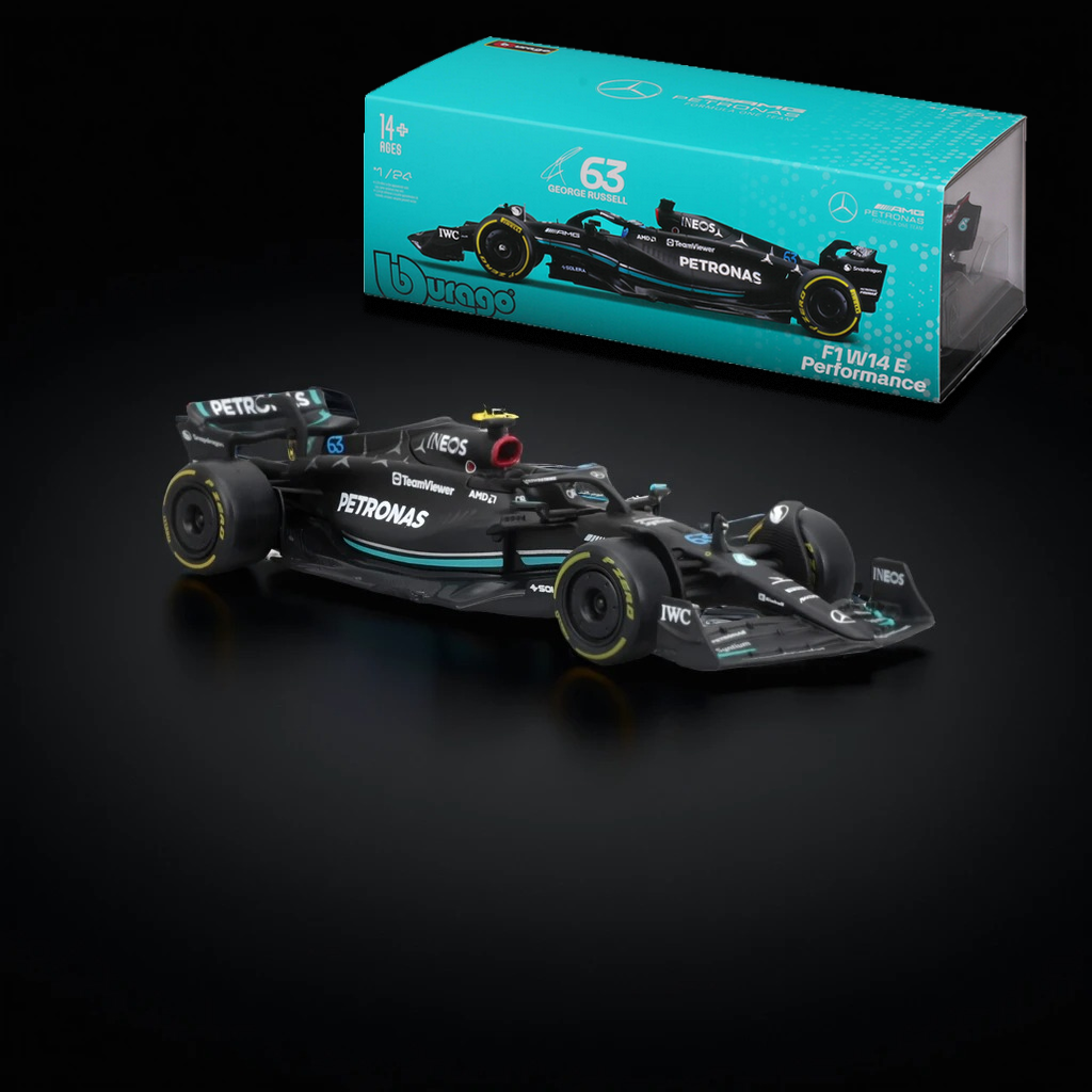 1:24 F1 Mercedes AMG *With Helmet* | George Russell W14 #63