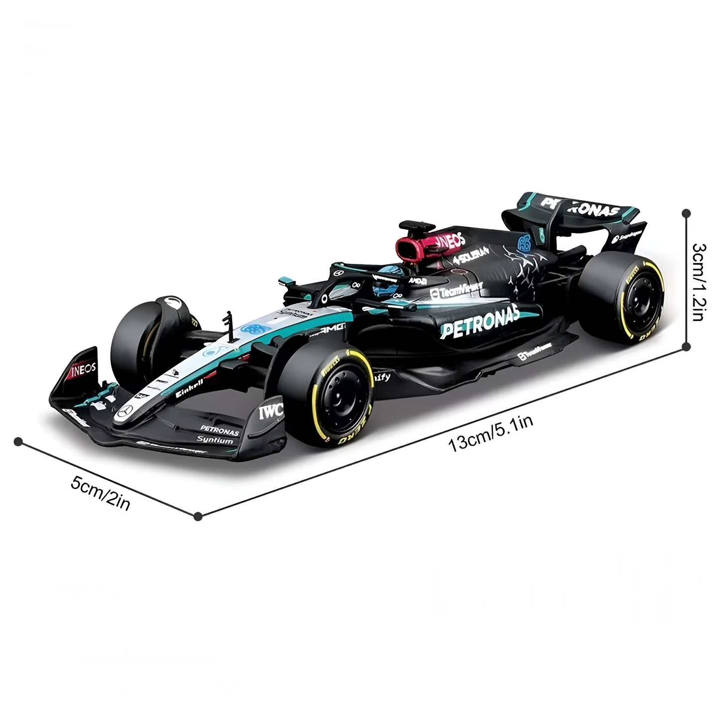 Bburago 1:43 F1 Mercedes AMG - Lewis Hamilton | W14E Performance #44